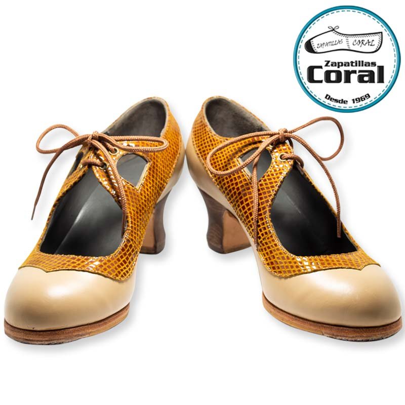 Calzado flamenco profesional modelo Coral I de Zapatillas Coral, vista 1