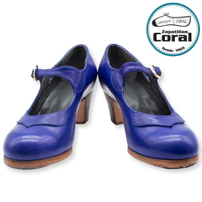 Calzado flamenco profesional modelo Amaya de Zapatillas Coral, vista 1