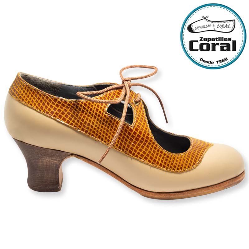 Calzado flamenco profesional modelo Coral I de Zapatillas Coral, vista 2