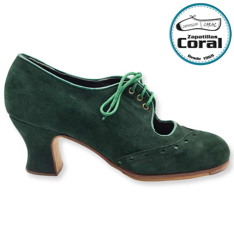 Calzado flamenco profesional modelo Lazo Picado de Zapatillas Coral, vista 2